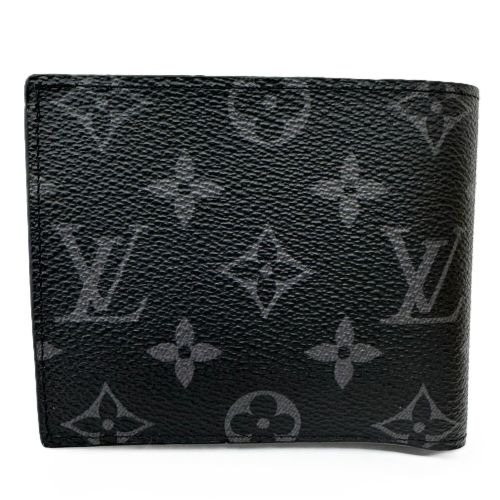 Monogram Eclipse Leather Wallet (Bi-Fold) (Pre-Owned) - Louis Vuitton - Modalova