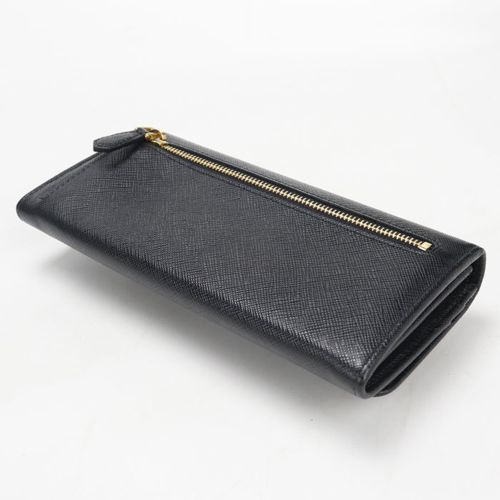 Leather Long Wallet (Bi-Fold) (Pre-Owned) - Prada - Modalova