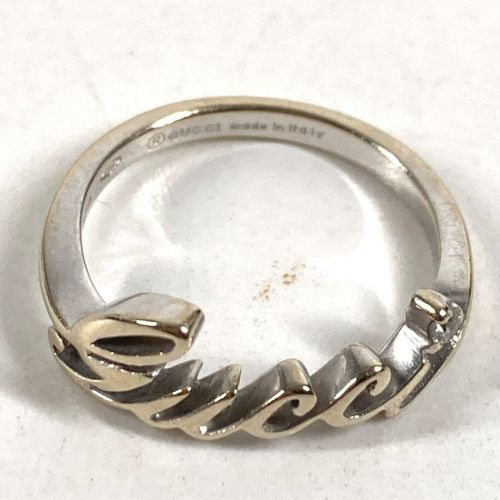 Gucci Silver Band Ring (Pre-Owned) - Gucci - Modalova