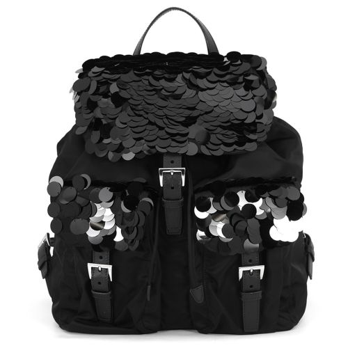 Nylon Leather Backpack Handbag (Pre-Owned) - Prada - Modalova