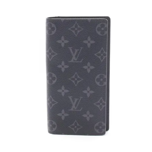 Monogram Eclipse Pvc Long Wallet (Bi-Fold) (Pre-Owned) - Louis Vuitton - Modalova