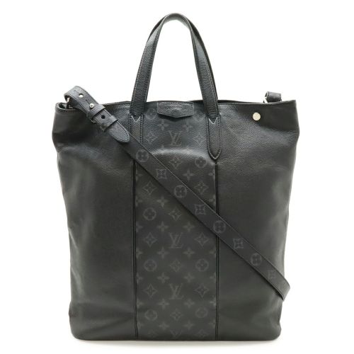 Monogram Eclipse Monogram Eclipse Taiga Leather Shoulder Bag Tote Bag (Pre-Owned) - Louis Vuitton - Modalova