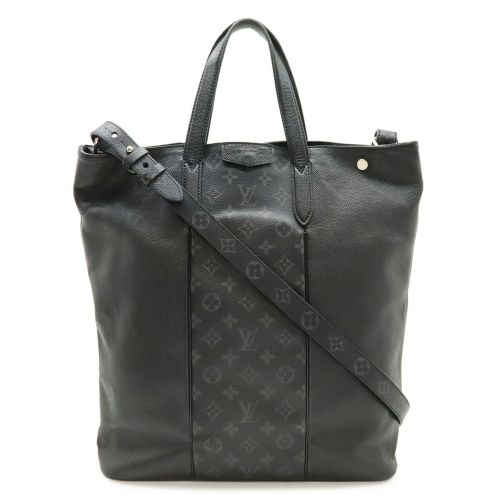 Monogram Eclipse Monogram Eclipse Taiga Leather Shoulder Bag Tote Bag (Pre-Owned) - Louis Vuitton - Modalova