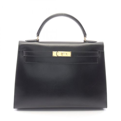 Box Calf Leather Handbag (Pre-Owned) - Hermes - Modalova