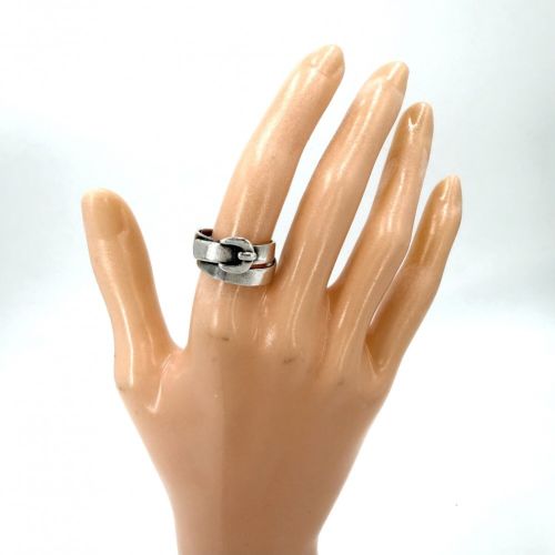 Silver 925 Band Ring (Pre-Owned) - Hermes - Modalova