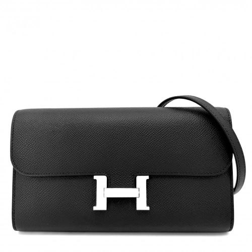 Epsom Leather Chain/Shoulder Wallet (Pre-Owned) - Hermes - Modalova