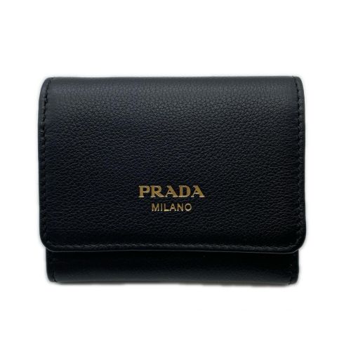 Leather Wallet (Tri-Fold) (Pre-Owned) - Prada - Modalova