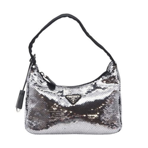 Nylon Spangles Handbag (Pre-Owned) - Prada - Modalova