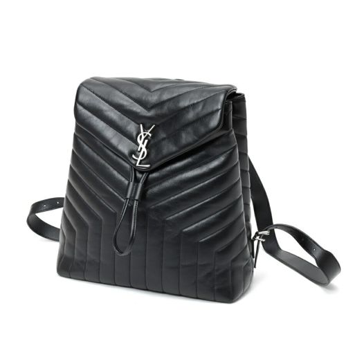 Leather Backpack (Pre-Owned) - Saint Laurent - Modalova