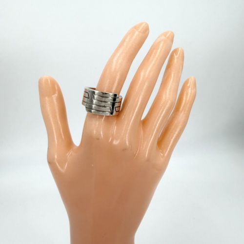 Silver 925 Band Ring (Pre-Owned) - Hermes - Modalova