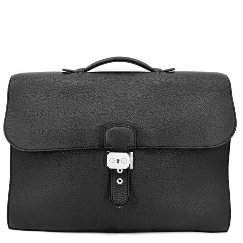 Leather Briefcase Handbag (Pre-Owned) - Hermes - Modalova