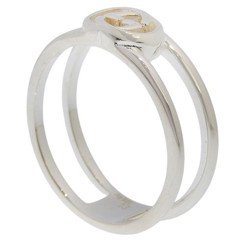 Silver 925 Band Ring (Pre-Owned) - Gucci - Modalova