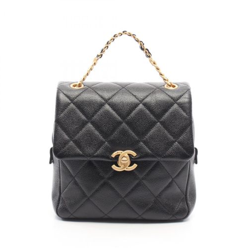 Grained Calfskin Backpack Handbag (Pre-Owned) - Chanel - Modalova