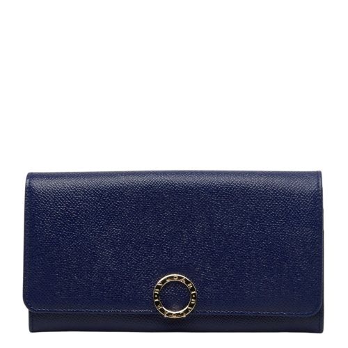 Leather Long Wallet (Bi-Fold) (Pre-Owned) - Bvlgari - Modalova