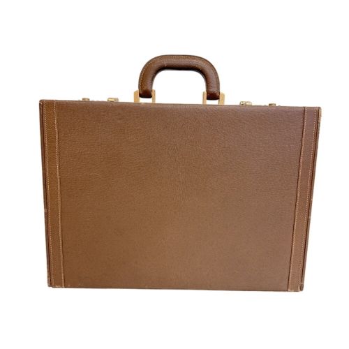 Leather Attaché Case Handbag (Pre-Owned) - Gucci - Modalova