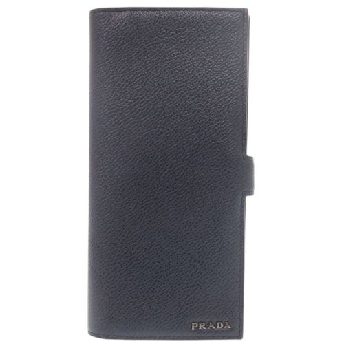 Leather Long Wallet (Bi-Fold) (Pre-Owned) - Prada - Modalova