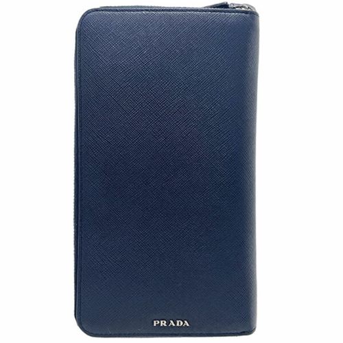 Leather Long Wallet (Bi-Fold) (Pre-Owned) - Prada - Modalova