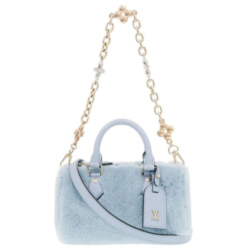 Leather Fur Handbag (Pre-Owned) - Louis Vuitton - Modalova