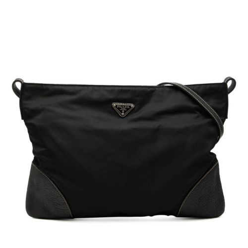Nylon Leather Shoulder Bag (Pre-Owned) - Prada - Modalova