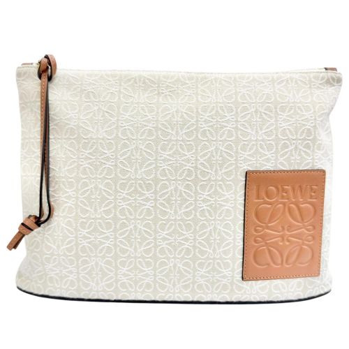 Leather Clutch Bag Pouch (Pre-Owned) - Loewe - Modalova