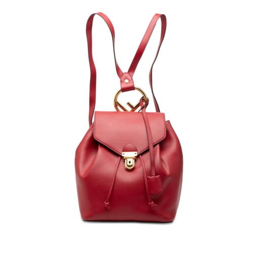 Leather Backpack (Pre-Owned) - Fendi - Modalova