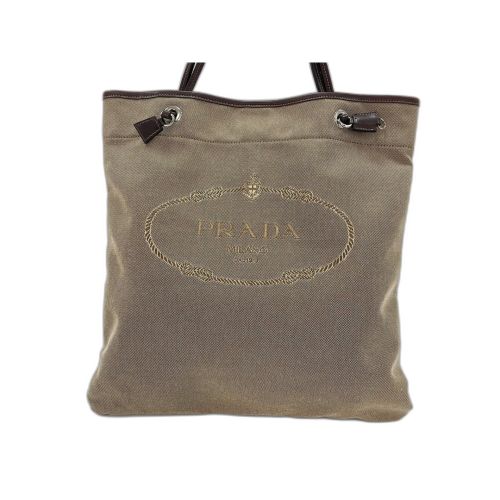 Canvas Tote Bag (Pre-Owned) - Prada - Modalova
