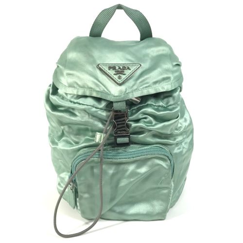 Satin Backpack (Pre-Owned) - Prada - Modalova