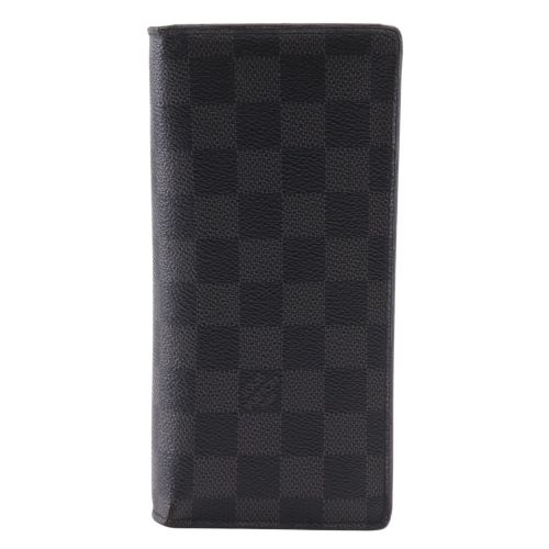 Damier Graphite Damier Graphite Long Wallet (Bi-Fold) (Pre-Owned) - Louis Vuitton - Modalova
