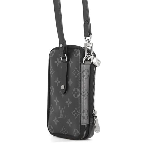 Monogram Eclipse Monogram Eclipse Pouch Shoulder Bag (Pre-Owned) - Louis Vuitton - Modalova