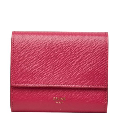Leather Wallet (Tri-Fold) (Pre-Owned) - Celine - Modalova
