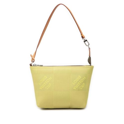 Canvas Leather Handbag Pouch (Pre-Owned) - Louis Vuitton - Modalova