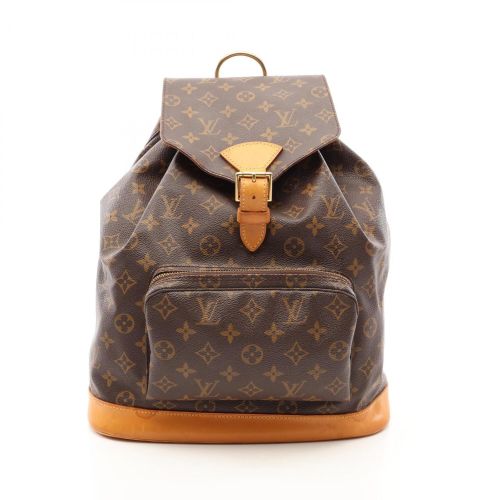 Monogram Coated Canvas Leather Backpack (Pre-Owned) - Louis Vuitton - Modalova