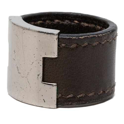 Leather Band Ring (Pre-Owned) - Hermes - Modalova