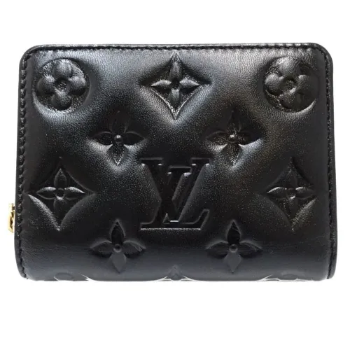Monogram Leather Wallet (Bi-Fold) (Pre-Owned) - Louis Vuitton - Modalova