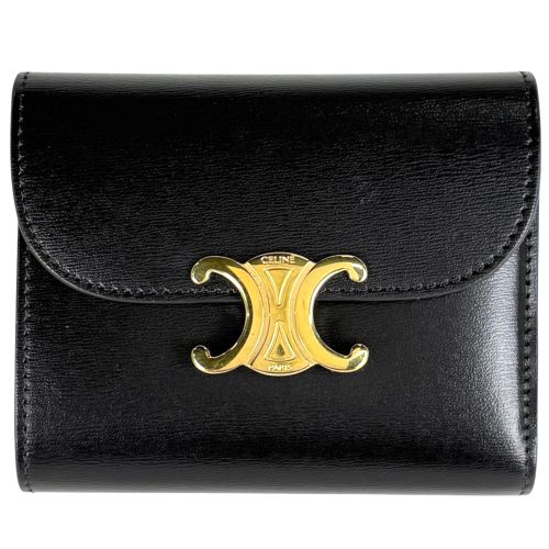 Leather Wallet (Tri-Fold) (Pre-Owned) - Celine - Modalova