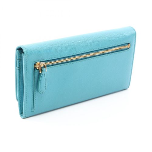 Leather Long Wallet (Bi-Fold) (Pre-Owned) - Prada - Modalova