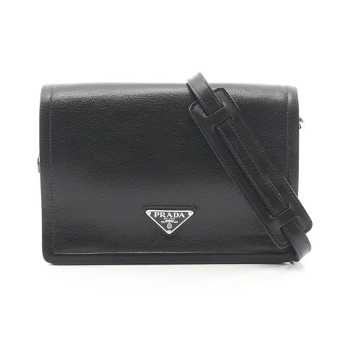 Leather Handbag Shoulder Bag (Pre-Owned) - Prada - Modalova