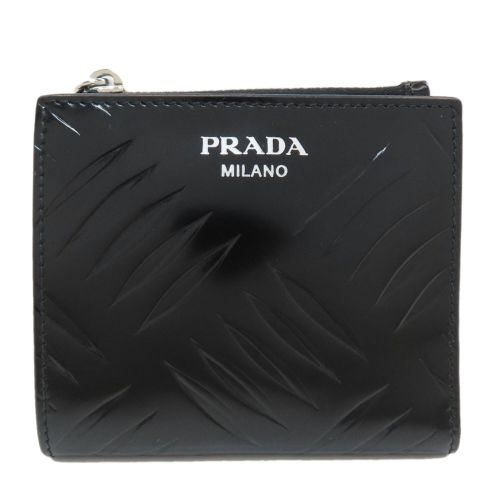Leather Wallet (Bi-Fold) (Pre-Owned) - Prada - Modalova