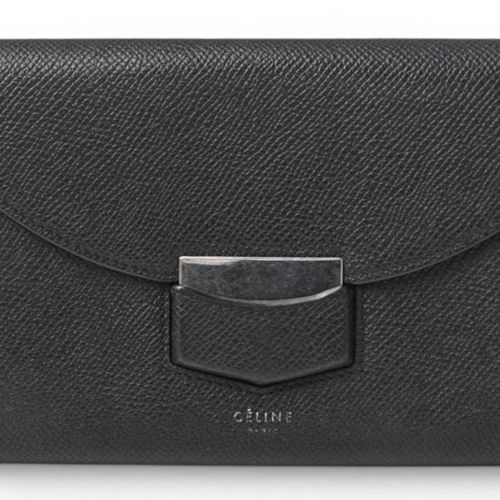 Leather Wallet (Bi-Fold) (Pre-Owned) - Celine - Modalova