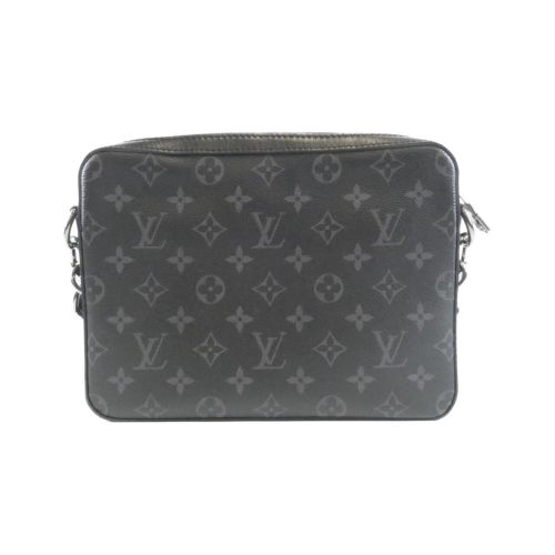 Monogram Eclipse Coated Canvas Pouch Shoulder Bag (Pre-Owned) - Louis Vuitton - Modalova