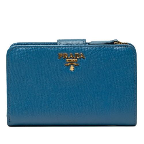 Leather Wallet (Bi-Fold) (Pre-Owned) - Prada - Modalova