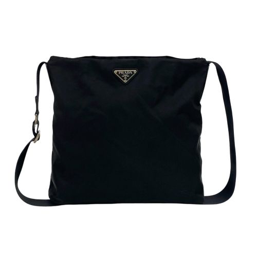 Nylon Leather Pochette Shoulder Bag (Pre-Owned) - Prada - Modalova