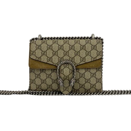 Suede Elastane Pochette Shoulder Bag (Pre-Owned) - Gucci - Modalova