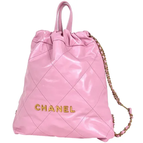 Leather Backpack (Pre-Owned) - Chanel - Modalova