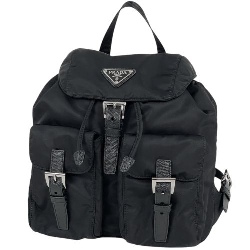 Nylon Leather Backpack (Pre-Owned) - Prada - Modalova