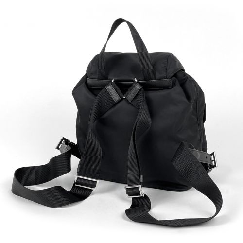 Nylon Leather Backpack (Pre-Owned) - Prada - Modalova