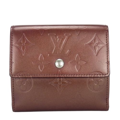 Monogram Mat Wallet (Tri-Fold) (Pre-Owned) - Louis Vuitton - Modalova