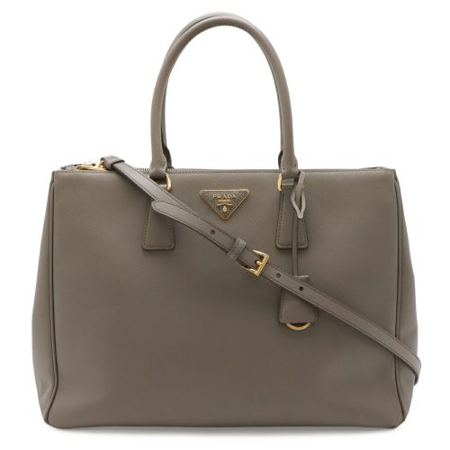 Saffiano Leather Handbag Shoulder Bag (Pre-Owned) - Prada - Modalova