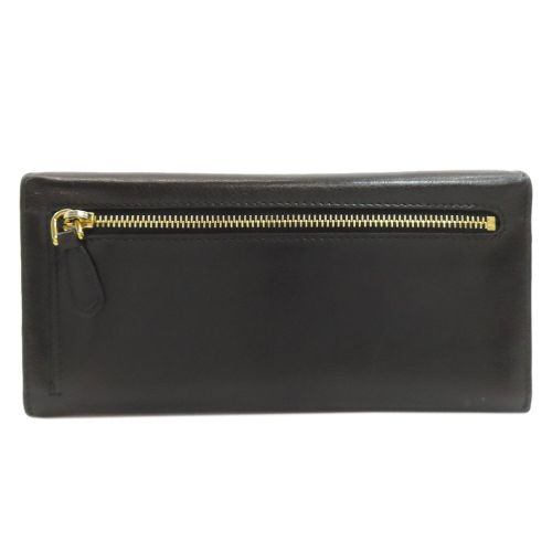 Leather Long Wallet (Bi-Fold) (Pre-Owned) - Prada - Modalova