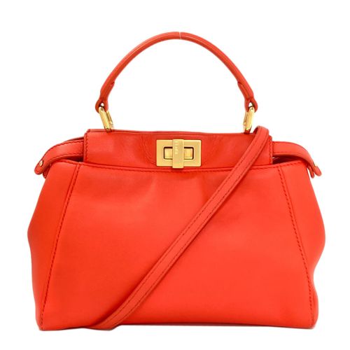 Leather Handbag (Pre-Owned) - Fendi - Modalova